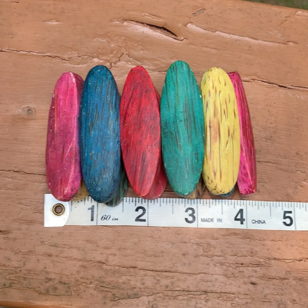 Wooden colored bracelet